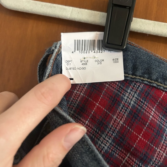 Eddie Bauer Fleece Lined Jeans - Picture 5 of 5